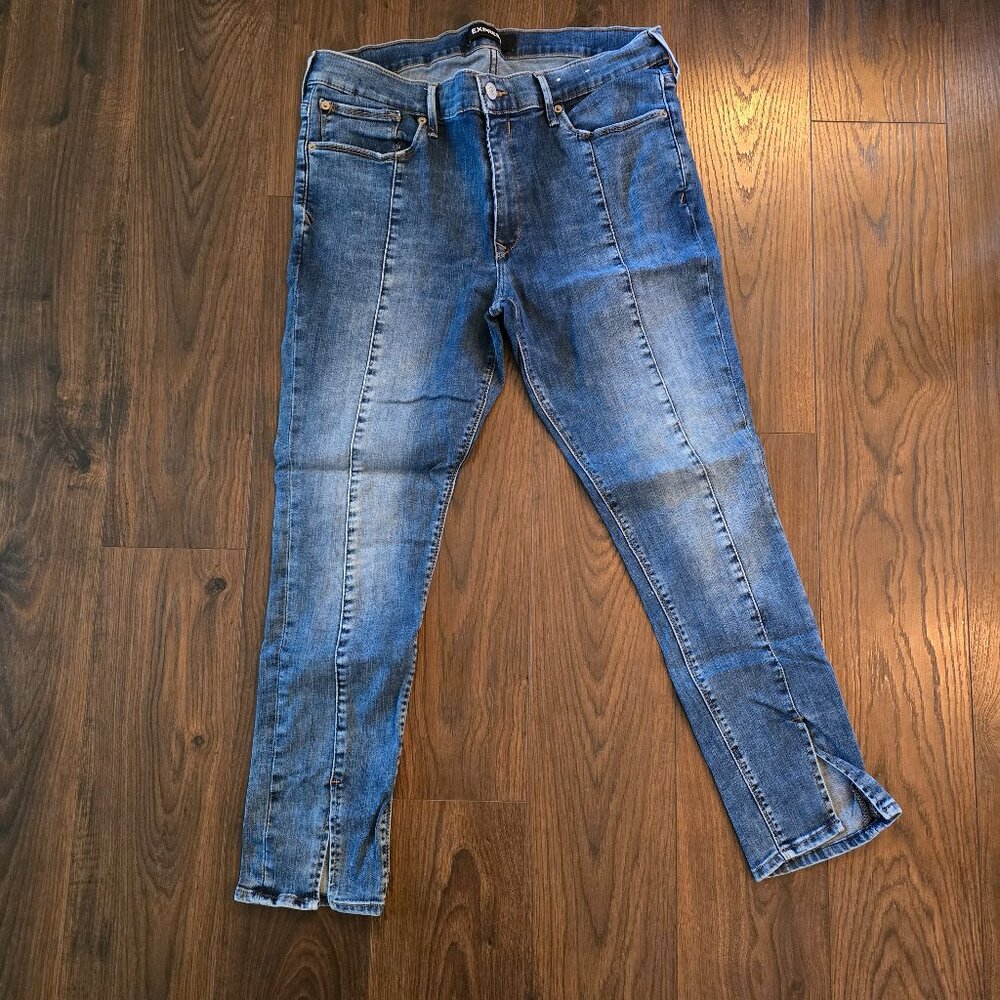 Express Split Hem Skinny Jean - image 1